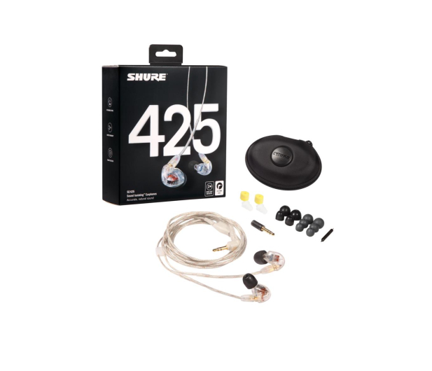 Shure SE425 Przezroczyste - 642872 - zdjęcie 3